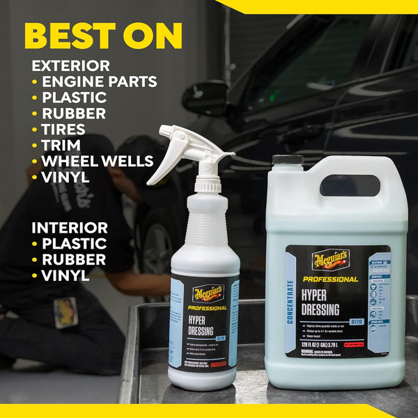 Meguiar'S D17001 Hyper Dressing - 1 Gallon Ã¢ÂÂ Give Your CarÃ¢ÂÂS Trim Pieces the Best Shine & Gloss