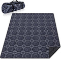Supfitness Extra Large Picnic Blankets Waterproof Foldable (60 "x 80") Beach Blanket Waterproof Sandproof,3-Layer Thicking Mat Outdoor Packable