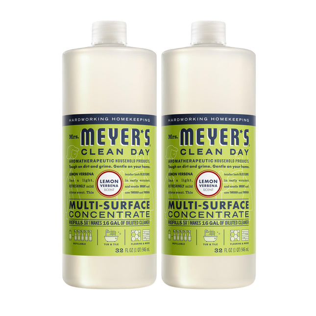 MRS. MEYER'S CLEAN DAY Multi-Surface Cleaner Concentrate, Use to Clean Floors, T