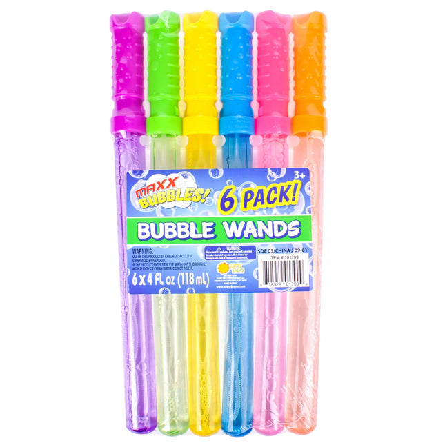 Sunny Days Entertainment Maxx Bubbles 4Oz Bubble Wands Ã¢ÂÂ 6 Pack Bubble Wand