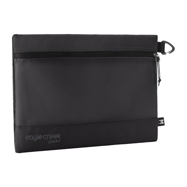 Eagle Creek Pack It Reveal Sack - Compact Storage Sack for Electronics & Small Accessories - Quick-Attachment Hook - Mesh Fabric Build - Zippered