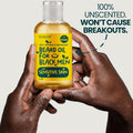 Beard Oil for Black Men with Sensitive Skin - Non Comedogenic Beard Oil - Safe for Acne Prone Skin - Unscented, Soothing, Natural, Lightweight and