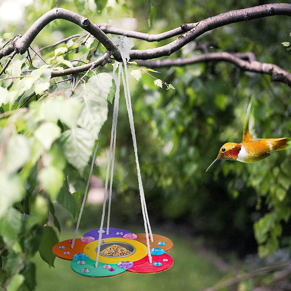 DIY Wooden Bird Feeders Craft Kits, Arts & Craft Outdoor Toys for Kids 4-12 DIY Bird Feeders