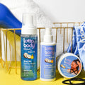 Lottabody Wrap Me Foaming Mousse with Coconut & Shea Oils, Lightweight Moisture-Rich Curl-Defining & Frizz-Control Styling Mousse for Natural