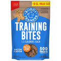 Buddy Biscuits Trainers Training Bites Soft & Chewy Dog Treats, Bacon, 10 oz. Pouch 10 Ounce (Pack of 1)