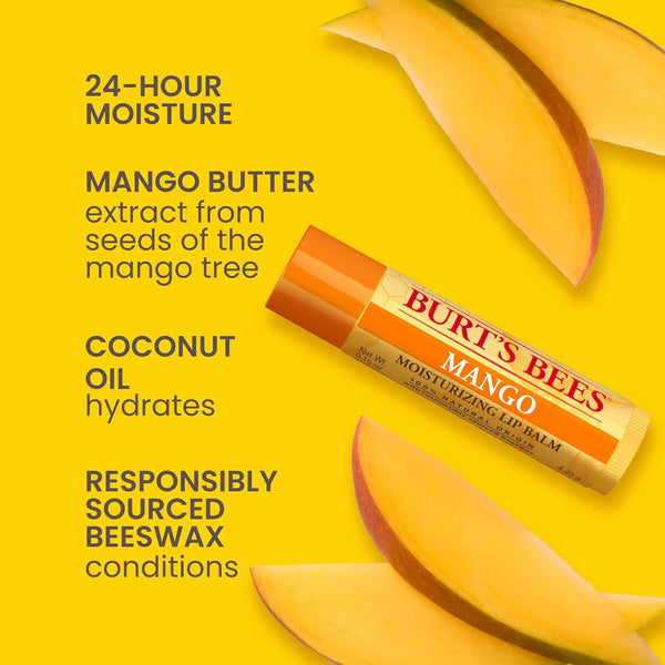 Burt's Bees 100% Natural Moisturizing Lip Balm (Superfruit) Superfruit 4