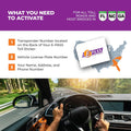 Electronic Toll Sticker by E-PASS; Prepaid Toll Program, Works on All Toll Roads in FL, GA, NC