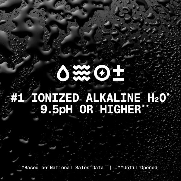 Essentia Water LLC , 99.9% Pure, Infused with Electrolytes for a Smooth Taste, pH 9.5 or Higher; Ionized Alkaline Water, Black, 42.3 Fl Oz (Pack