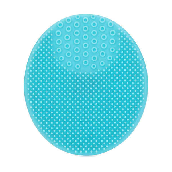 Nuby Scrubbies Silicone Bath Brush - Baby Essentials - Baby Bath Accessories - (2-Pack) Blue