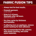 Aleene's Fabric Fusion Glue .66 oz 3-Pack, Permanent and Washable Adhesive, Dries Flexible, Strong Bond on Fabrics, Clothing, Denim, Polyester,
