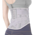 Breathable Back Brace for Women & Men - Comfortable Lower Back Pain Relief & Posture Corrector Support Belt to Relieve Pain and Improve