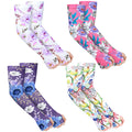 4 Pairs Gardening Sleeves Anti-Slip Arm Protection with Thumb Hole Sun Sleeve Cooling Arm Sleeves for Women Men Outdoor Mixcolor-a