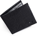 LUXEORIA Full Grain Genuine Leather Wallet for Men, Handcrafted Travel Wallet, Minimalist Mens Slim Bifold Wallet, Anti-Theft RFID Blocking Wallet