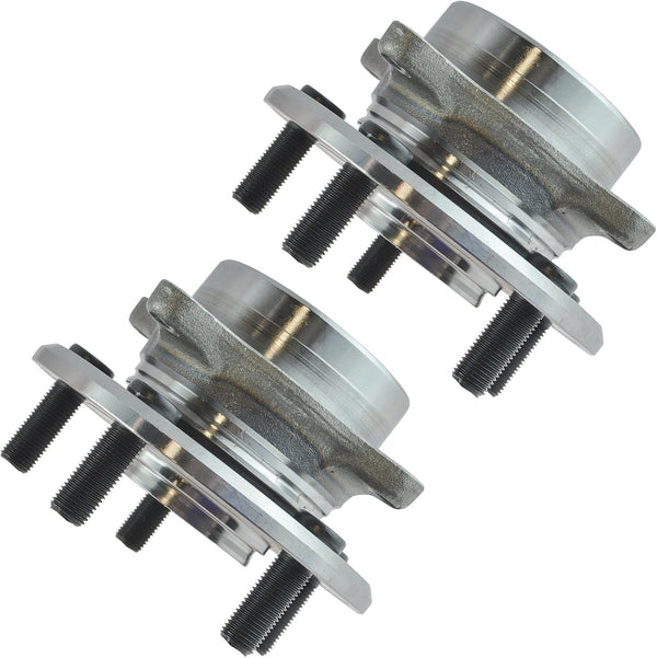 TRQ Front Left and Right Wheel Bearing and Hub Assembly Set 2 Piece Compatible with 2011-2017 Honda Odyssey BHA53813