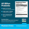Physician'S Choice Probiotics 60 Billion CFU - 10 Strains + Organic Prebiotics - Immune, Digestive & Gut Health - Supports Occasional