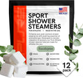 Sport Shower Steamers - Made in USA with Natural Eucalyptus Essential Oil, Father’S Day Gifts, Stress and Sinus Relief, Muscle Recovery for