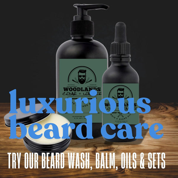 Bluebyrd Pure & Simple Unscented Beard Oil - For Sensitive Skin -100% Natural Conditioner and Softener For Men - Hydrates and Moisturizes for