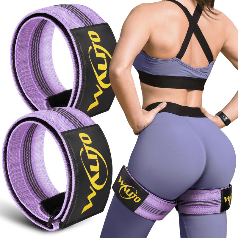 BFR Booty Bands for Women Glutes - Blood Flow Restriction Bands with Weekly Plan for Legs, Butt & Hip Building, Occlusion Bands for Workouts, Best