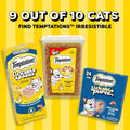 Temptations Jumbo Stuff Crunchy & Soft Cat Treats, Chicken, 14 oz | 100% complete & balanced for adult cats, under 2 calories per treat, bigger