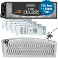 Dr. Killigan's The Fly Inn | Sticky Window Traps | Indoor Insect Trap | Catches and Hides Bugs | Better Than Fly Paper or Ribbon | Get Rid of
