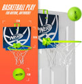 Nerf Mini Over the Door Basketball Hoop - Nerfoop Indoor Basketball Hoop for Kids - Toy Door Basketball Hoop + Mini Foam Basketball Game Set -