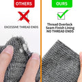 6-Pack Soap Pocket Exfoliating Soap Saver Pouch, Body Scrubber Rough Sponge Exfoliator for Bath or Shower, Gray Mesh Bar Soap Foam Lather Pouch 1