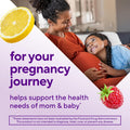 Vitafusion Prenatal Gummy Vitamins, Raspberry Lemonade Flavored, Pregnancy Vitamins for Women, with Folate and DHA, AmericaÃ¢ÂÂS Number 1 Gummy