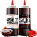 Capital City Mambo Sauce Sweet Hot & Mild Variety Pack, Washington DC Wing Sauces, Perfect Condiment for Wings Chicken Pork Beef Seafood Burgers