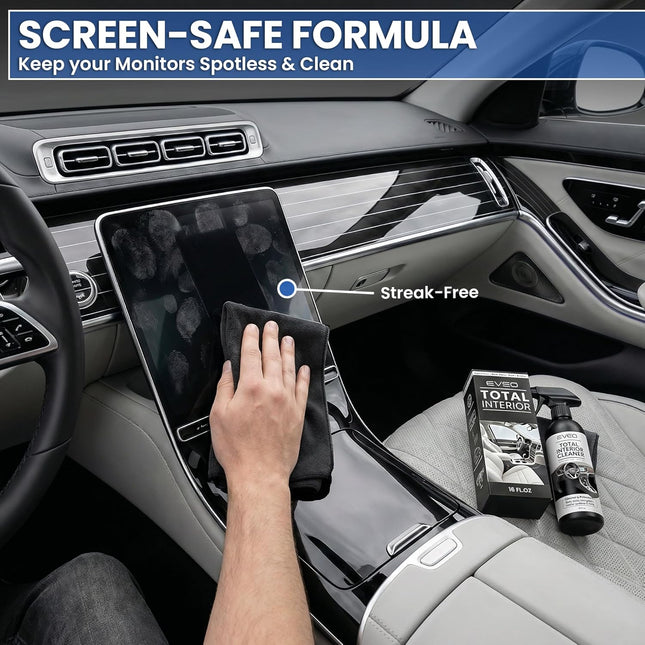 Screen Cleaner Spray - TV Screen Cleaner Spray and Wipe, Computer Screen Cleaner for Electronic Devices: TV, Laptop, Iph