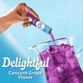Crystal Light Drink Mix, 6 Pitcher Packets Concord Grape , 2.01 oz