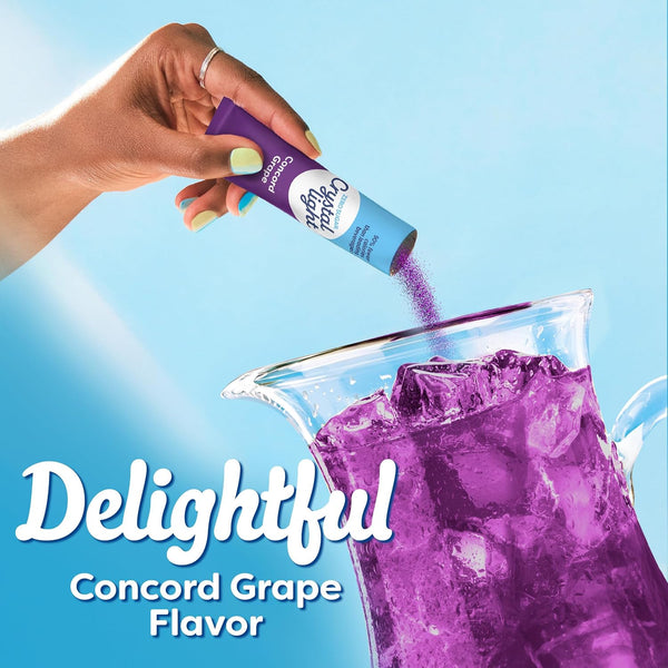 Crystal Light Drink Mix, 6 Pitcher Packets Concord Grape , 2.01 oz