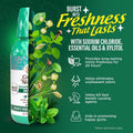 GuruNanda Fresh Breath Mouthwash – 12-Hour Fresh Breath & Helps Fight Bad Breath – ADA Accepted, Alcohol & Fluoride-Free Oral Rinse, Wild Mint -