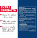 Gaviscon Extra Strength Cherry Chewable Tablet For Fast-Acting Heartburn Relief, 100 Count
