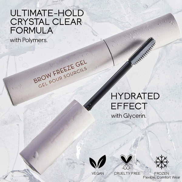 Anastasia Beverly Hills Mini Clear Brow Gel - Travel-Size Lightweight Eyebrow Setting Gel with Invisible Long-Lasting Flexible Hold