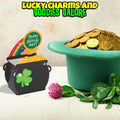Fun Express ST PATS POT of GOLD TREAT BOX - Party Supplies - 12 Pieces