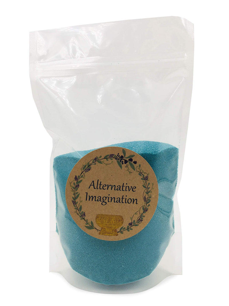 Teal Sand - Fine Sand for Zen Garden, Resin Incense Burner, Smudge Bowl, Ritual Incense, Cast Iron Cauldron, Unity Ceremony, Sensory Bin Table,