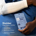 The Good Patch Slumber Sleep Patch Support, Melatonin Free, Sustained Release, Natural Patch with L-Theanine, Magnesium, Tart Cherry Extract,