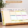 Weekly Planning To-Do-List Pad, 52 Undated Sheets for Daily To-Do Lists, Habit Tracking, Academic Scheduling, and Productivity Goals - Perfect for