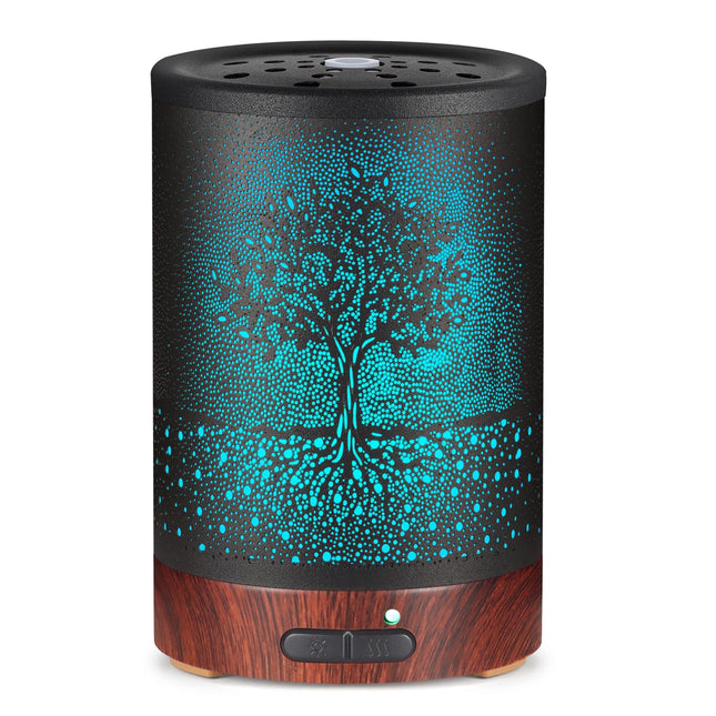 Essential Oil Diffuser- Aromatherapy Diffuser With7 Colors Light and Auto-Off fo