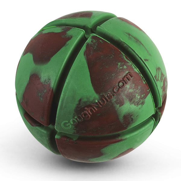 Goughnuts – Virtually Indestructible Ball - Guaranteed Dog Chew Toys for Aggressive Chewers Like Pit Bulls, German Shepherds, and Labs from 30-70