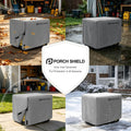 Porch Shield Waterproof Universal Generator Cover 38 x 28 x 30 inch - for Most Generators 5500-15000 Watt, Gray Gray 38''(L) x 28''(W) x 30''(H)