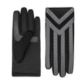 isotoner Men’s Spandex Touchscreen Cold Weather Gloves Medium Smartdri Charcoal