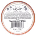 Airspun Coty Loose Face Powder, Translucent, Pack of 1 2.3 Ounce (Pack of 1) Translucent