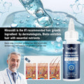5% Minoxidil for Men & Women Hair with Biotin, Minoxidil for Men Beard,Tecflox Minoxidil Beard Growth Oil, Minoxidil Hair Growth Serum, 2-Pack,