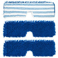 3 Pack Mop Heads Replacements Compatible for Ocedar Dual-Action Microfiber Flip Mop, Double Sided Mop Replace Head Mop Refills with Microfiber &