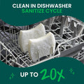 Scotch-Brite Greener Clean Non-Scratch Scrub Sponge, 6 Pack 1 Count