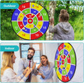 BooTaa 29" Large Dart Board for Kids, Kids Dart Board with Sticky Balls, Boys Toys, Indoor/Sport Outdoor Fun Party Play Game Toys, Birthday Gifts