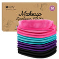 Orighty Makeup Remover Cloths 12 Pack, Makeup Removal Face Cleansing Cloth, Reusable Make up Remover Pads Remove Instantly Dirt with Just Water, 5