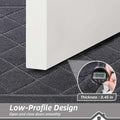 BEQHAUSE Dirt Trapper Door Mat 20" x 32", Doormat Non-Slip, Dark Grey | Entryway Rugs Washable, Dog Door Mat Stain Resistant and Absorbent Welcome