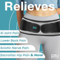 Sacroiliac SI Joint Hip Belt - Lower Back Support Brace for Men and Women - Pelvic Support Belt - Trochanter Belt - Sciatica Pelvis Lumbar Hip